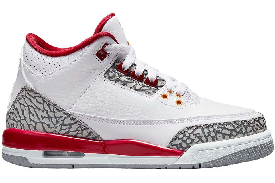 Jordan 3 Retro Cardinal (Gs)