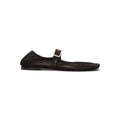 Sandy Liang Mary Jane Mesh Ballerina Flats (Black)