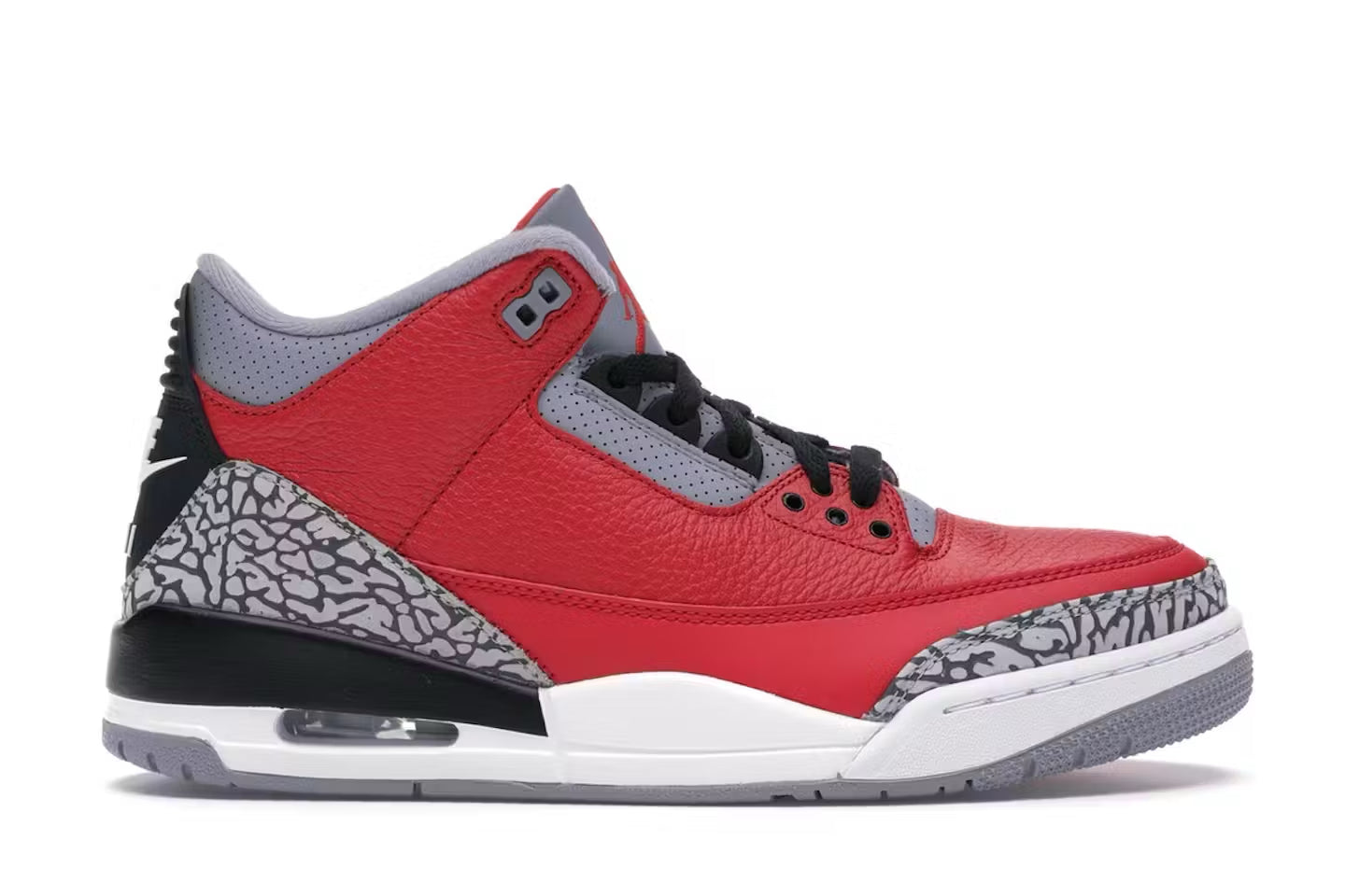 Jordan 3 Retro Se Unite Fire Red Chicago Exclusive