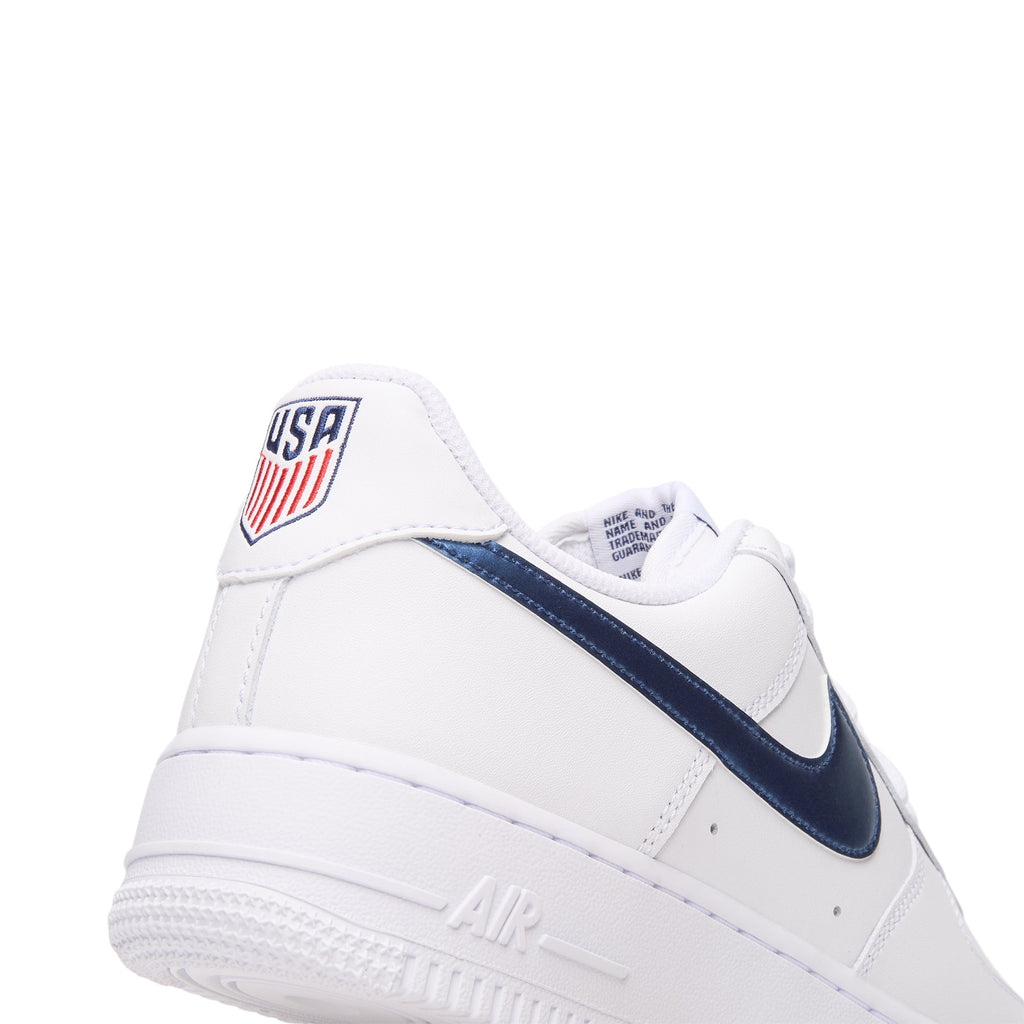 Nike Air Force 1 '07 Lv8 (White/Midnight Navy-University Red)