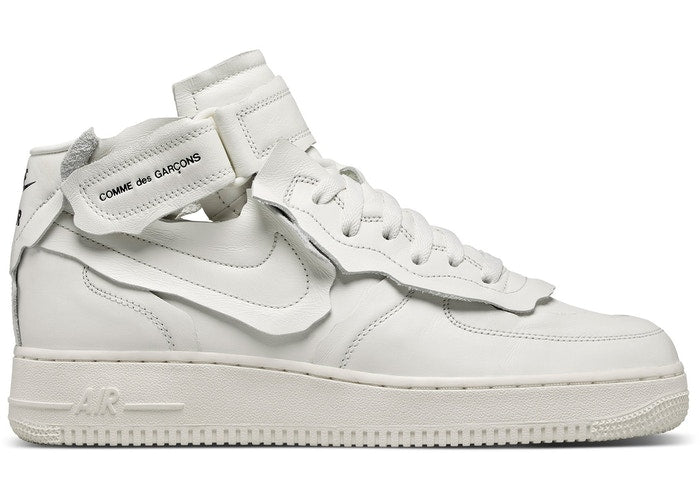 Nike Air Force 1 Mid Comme Des Garcons White