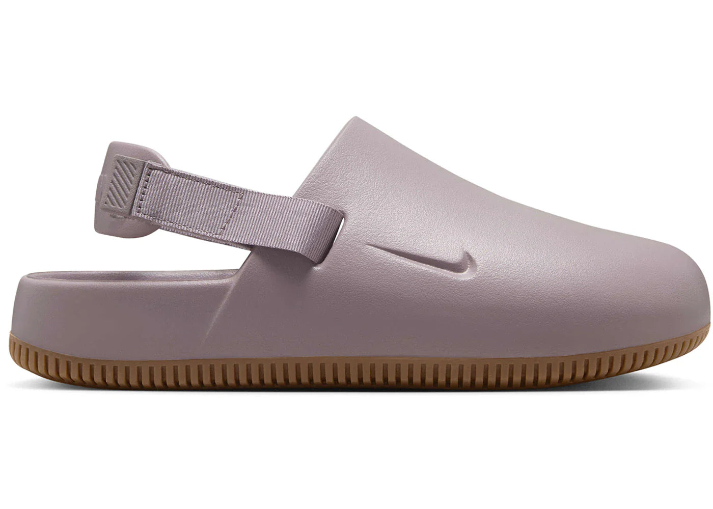 Nike Calm Mule Light Violet Ore Gum Medium Brown (Women's)