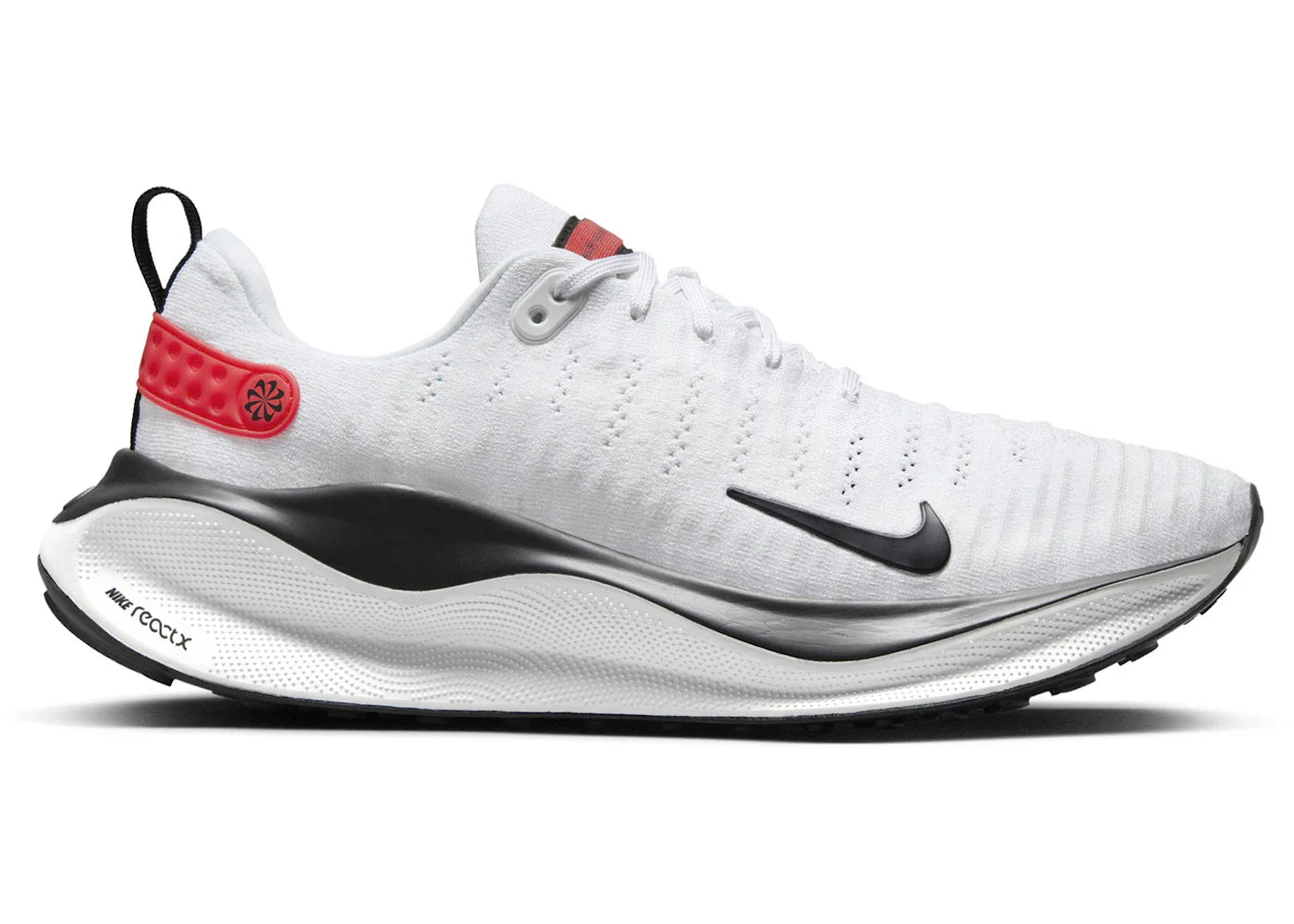 Nike ReactX Infinity Run 4 White Black Light Crimson