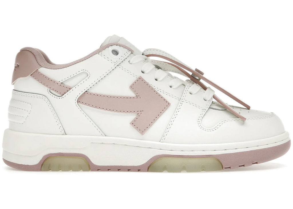 OFF-WHITE Out Of Office OOO Low Tops White Pink (Women's) 2023