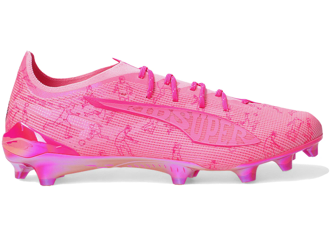 Puma Ultra 5 Ultimate FG KidSuper Pink Lilac