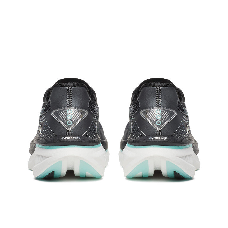 Saucony Women's Endorphin Azura Running Shoes in Black/Aqua