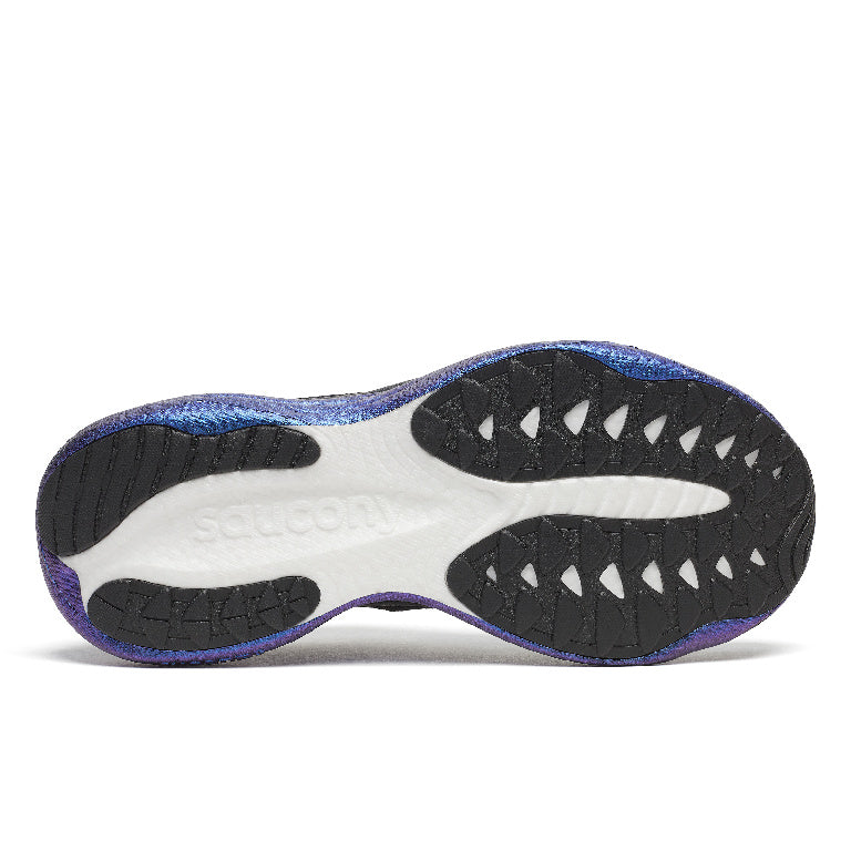 Saucony Women's Ride 19 Running Shoes in Black/Nightsky