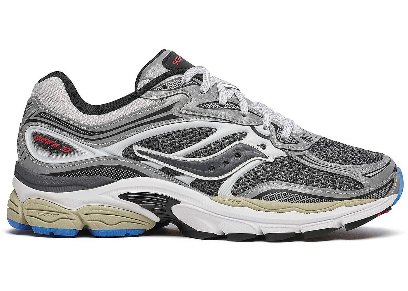 Saucony ProGrid Omni 9 Metallic Grey Silver
