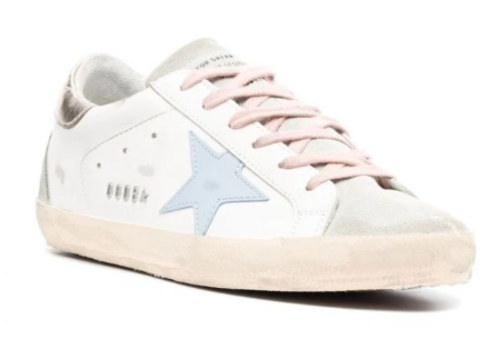 Golden Goose Super-Star White Ice Powder Blue (W)