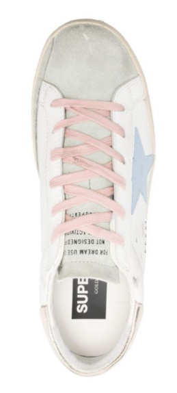 Golden Goose Super-Star White Ice Powder Blue (W)
