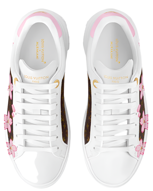 Louis Vuitton X Takashi Murakami Timeout Sneaker Cherry Blossom White (Women'S)