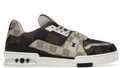 Louis Vuitton Lv Trainer #54 Damier Ebene Multi