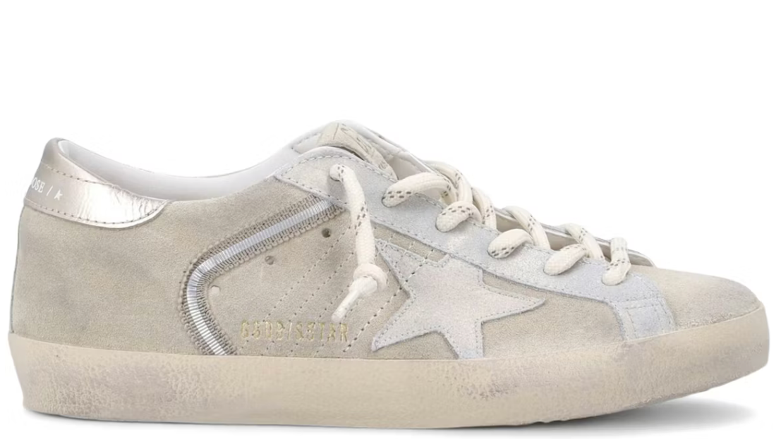 Golden Goose Super-Star Suede Beige Platinum (Women'S)