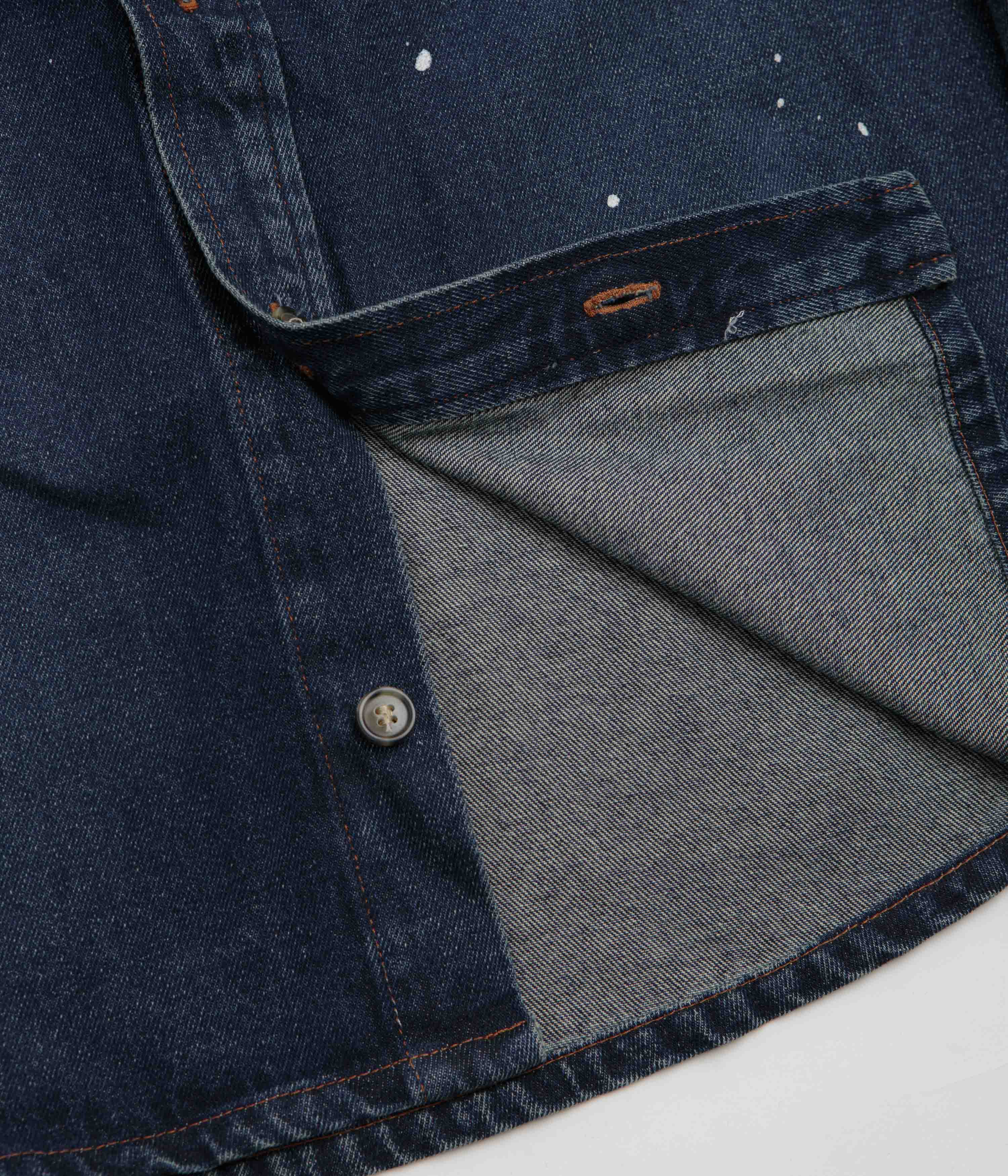 A.P.C. Basile Overshirt - Washed Indigo