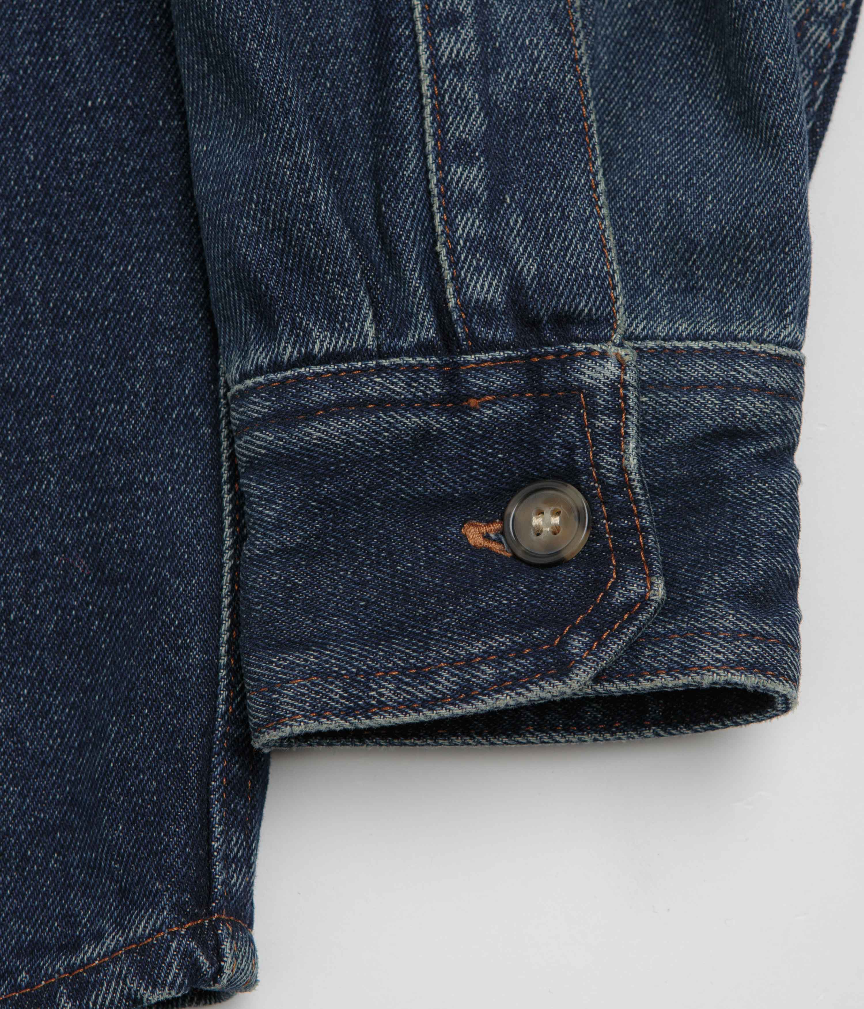 A.P.C. Basile Overshirt - Washed Indigo