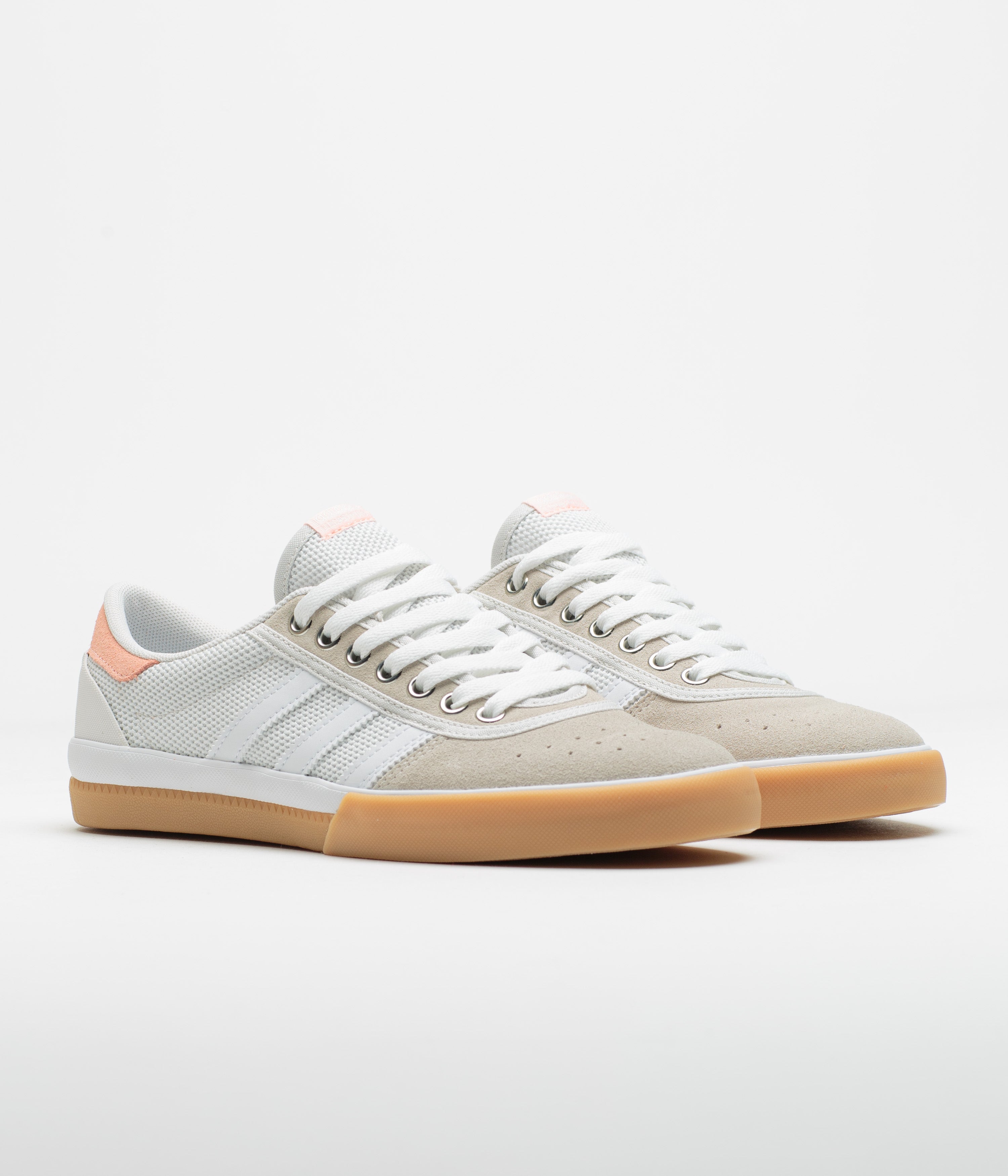 Adidas Lucas Premiere Shoes - FTWR White / Crystal White / Haze Coral