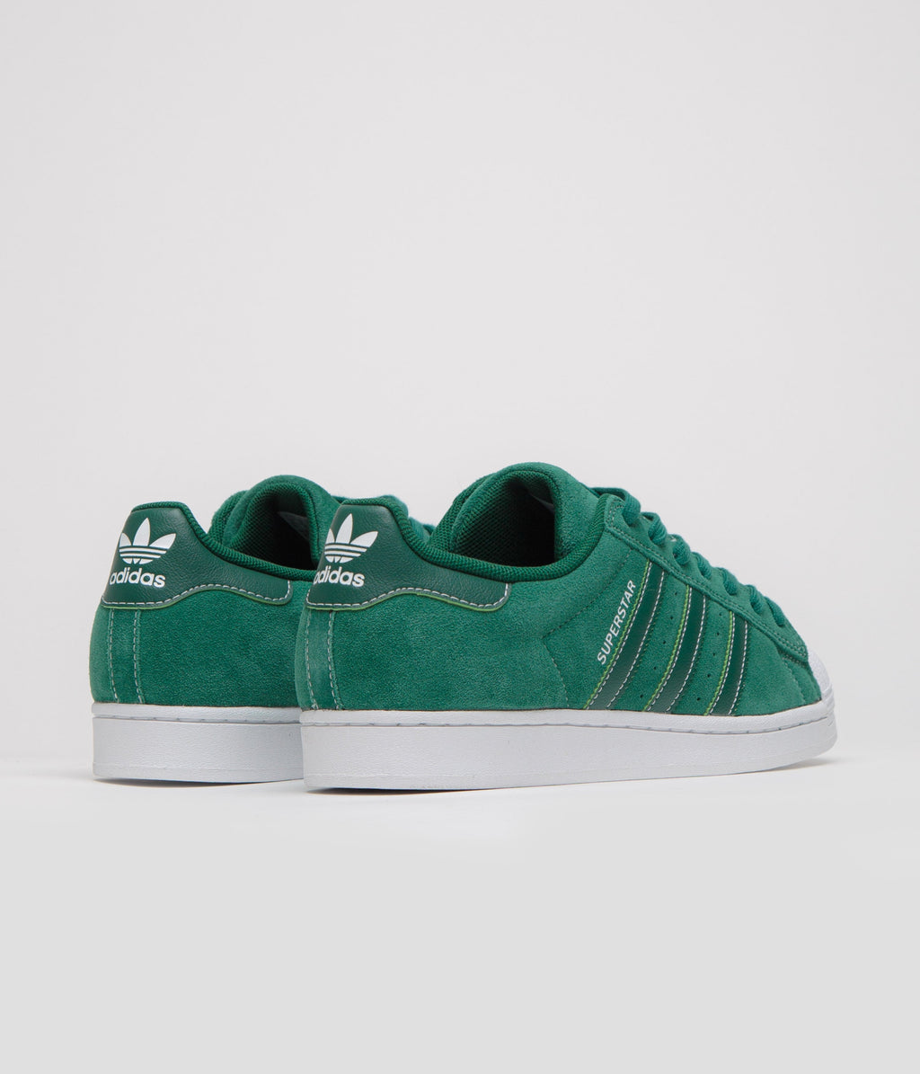 Adidas Superstar ADV Shoes - Collegiate Green / FTWR White / Collegiate Green