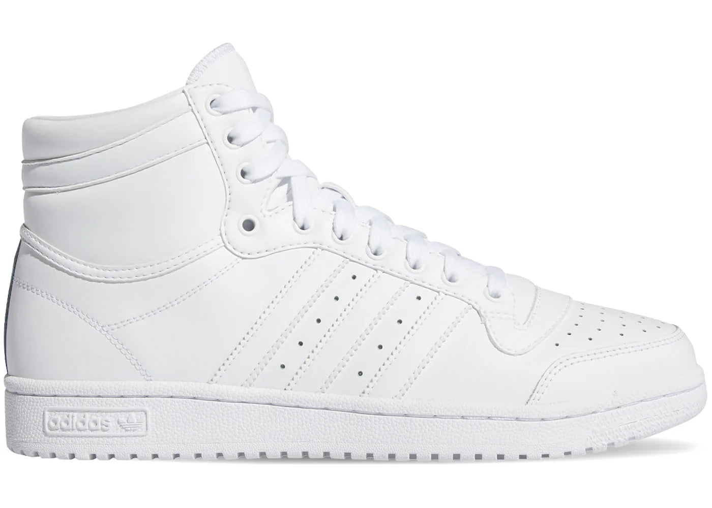 adidas Top Ten Hi Triple White