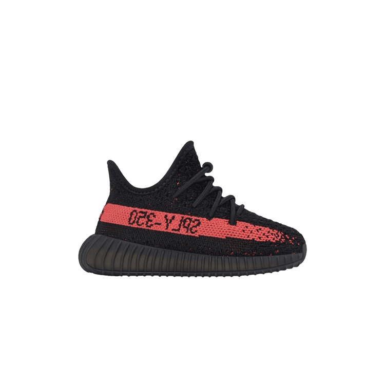 adidas Yeezy Boost 350 V2 Core Black Red (Infants)