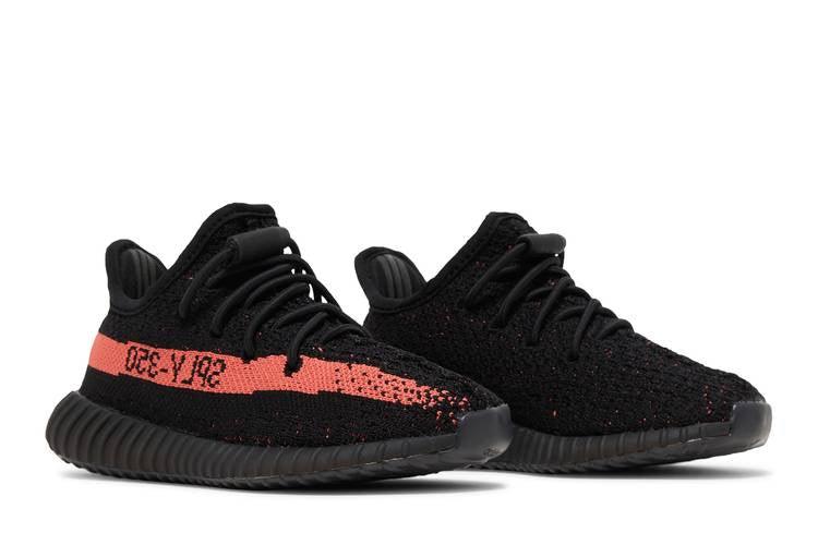 adidas Yeezy Boost 350 V2 Core Black Red (Infants)