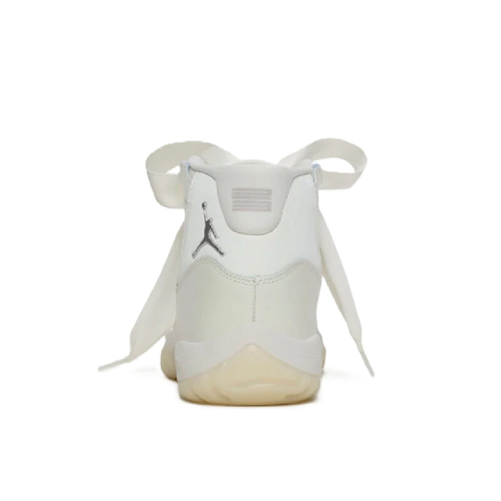 Women's Jordan 11 Retro Sail/Pearl Grey-White (AR0715 110)