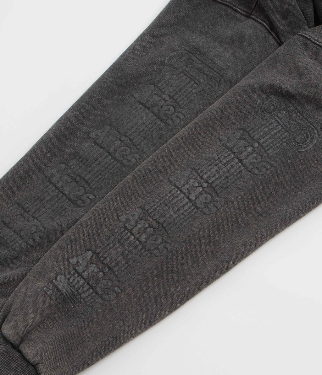 Aries Aged Ancient Column Crewneck Sweatshirt - Black