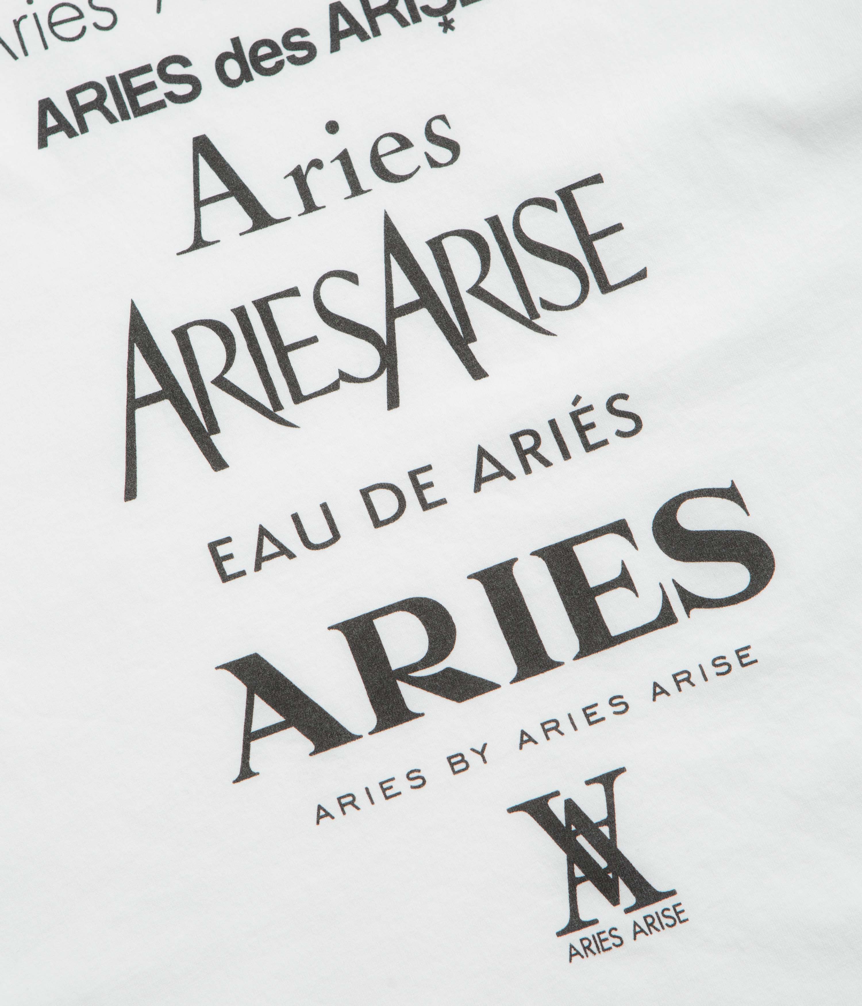 Aries Perfume T-Shirt - White