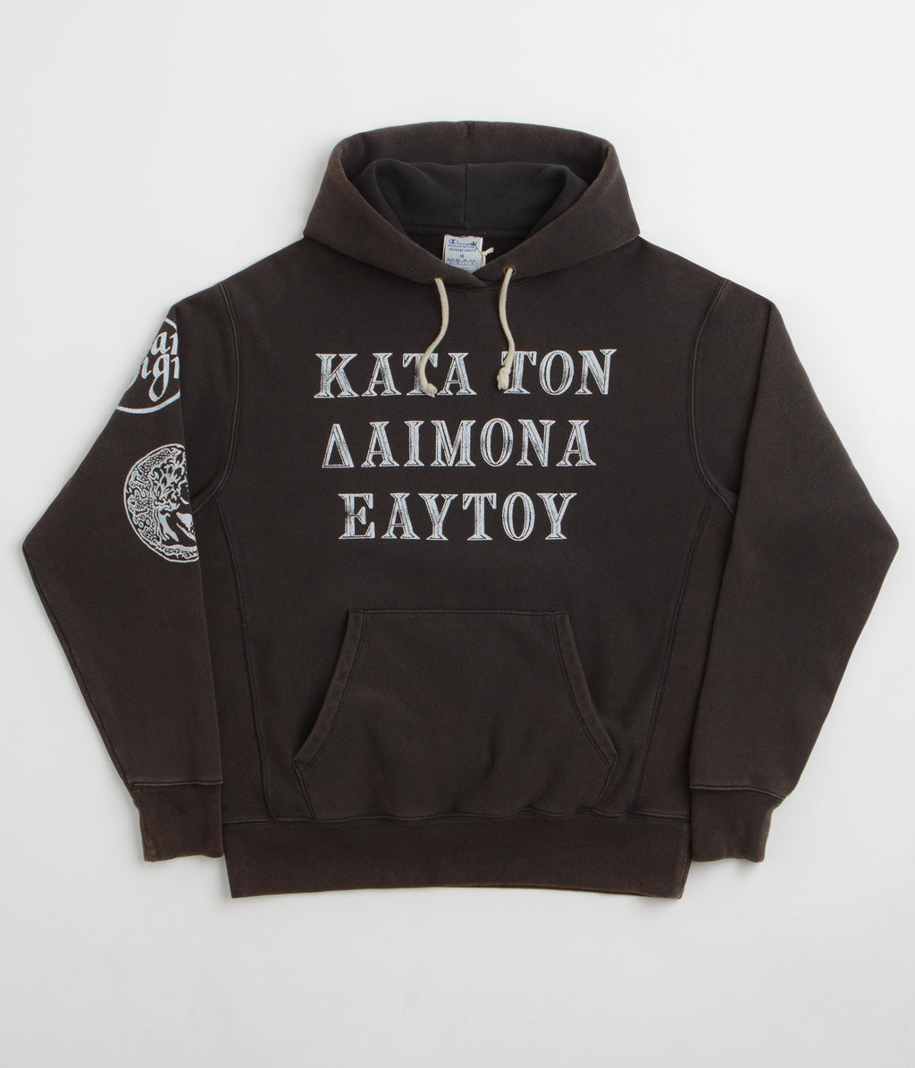 Champion x Aries Demon Hoodie - Black