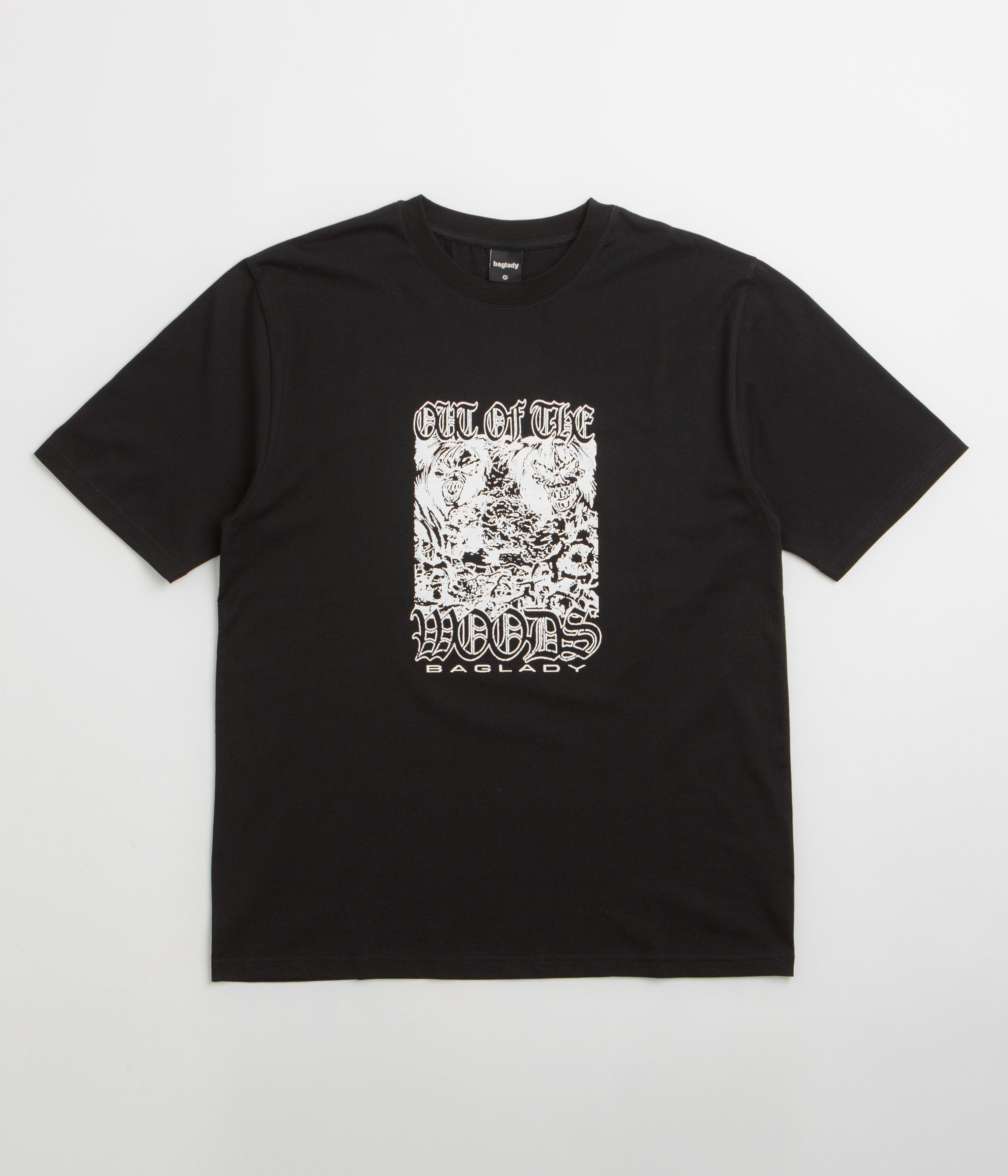 Baglady x DDF Out Of The Woods T-Shirt - Black