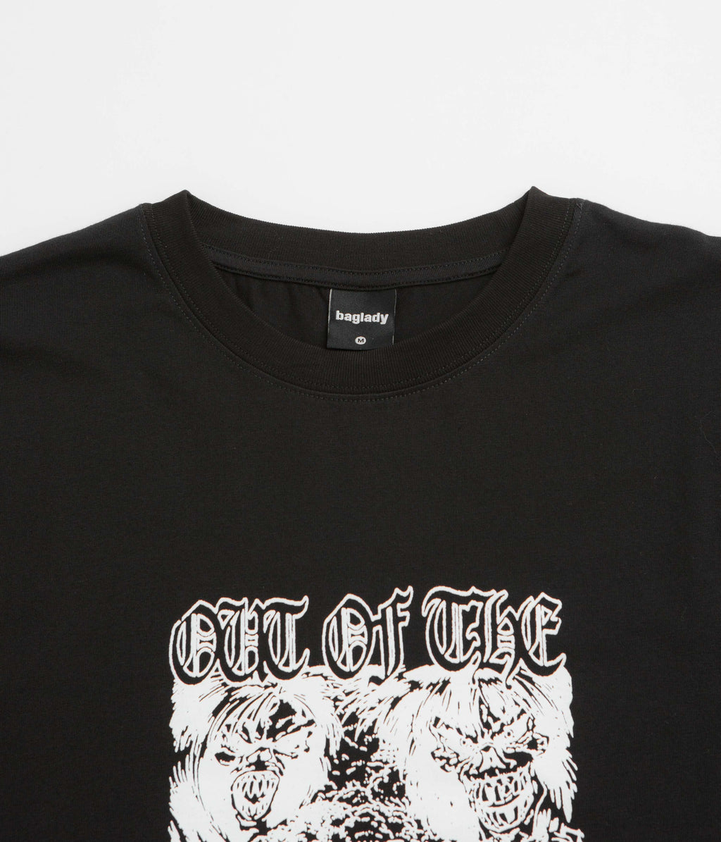 Baglady x DDF Out Of The Woods T-Shirt - Black