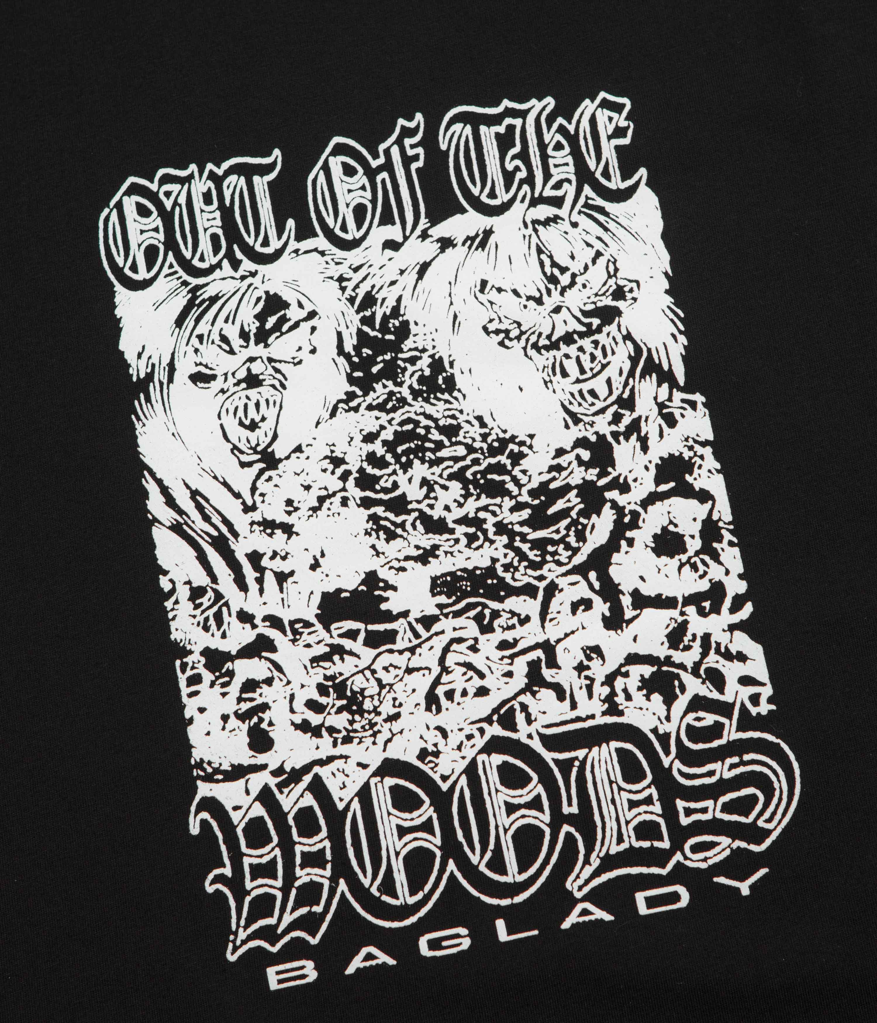 Baglady x DDF Out Of The Woods T-Shirt - Black