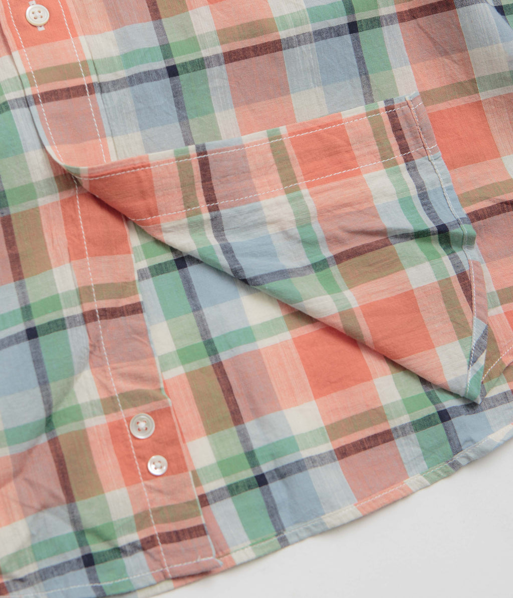 Battenwear BD Scout Shirt - Salmon Plaid