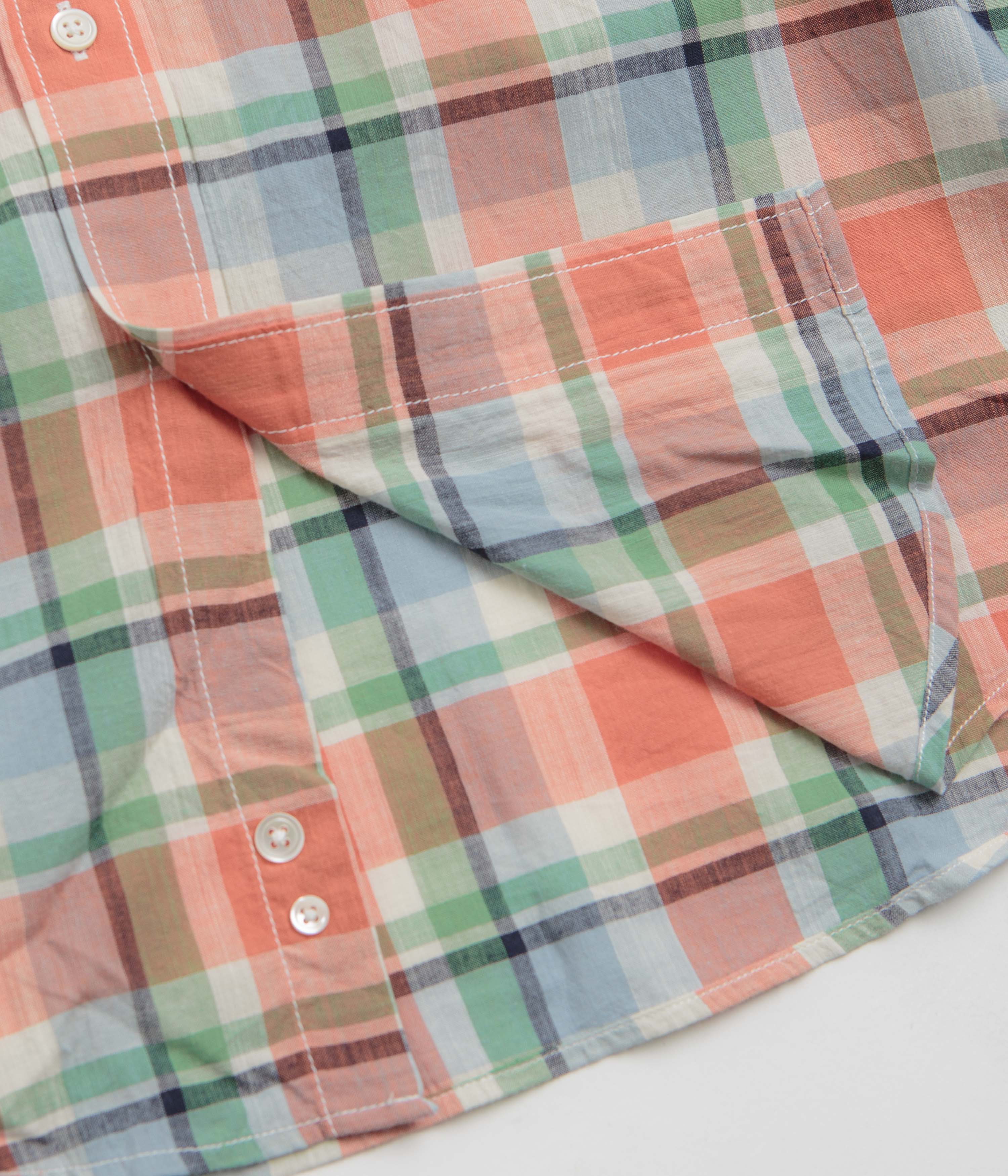 Battenwear BD Scout Shirt - Salmon Plaid