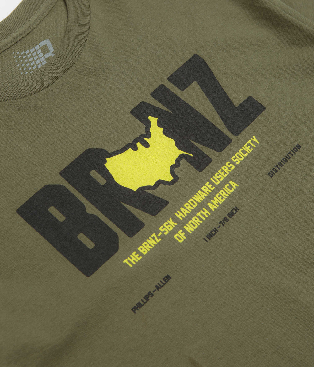 Bronze 56K Brnz T-Shirt - Military Green