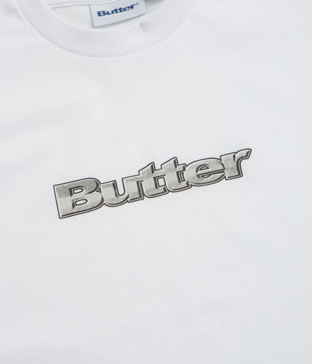 Butter Goods Alloy Logo T-Shirt - White