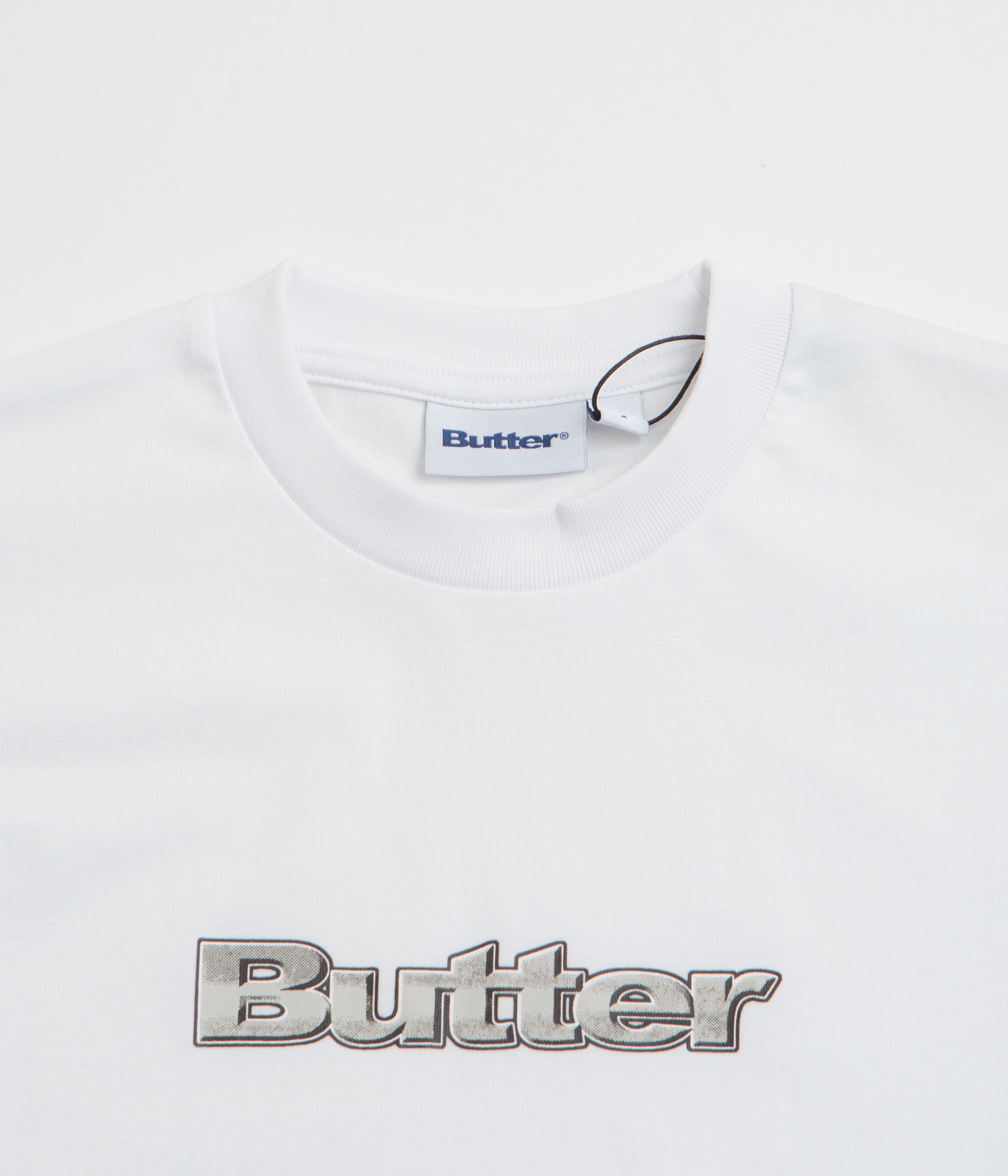 Butter Goods Alloy Logo T-Shirt - White