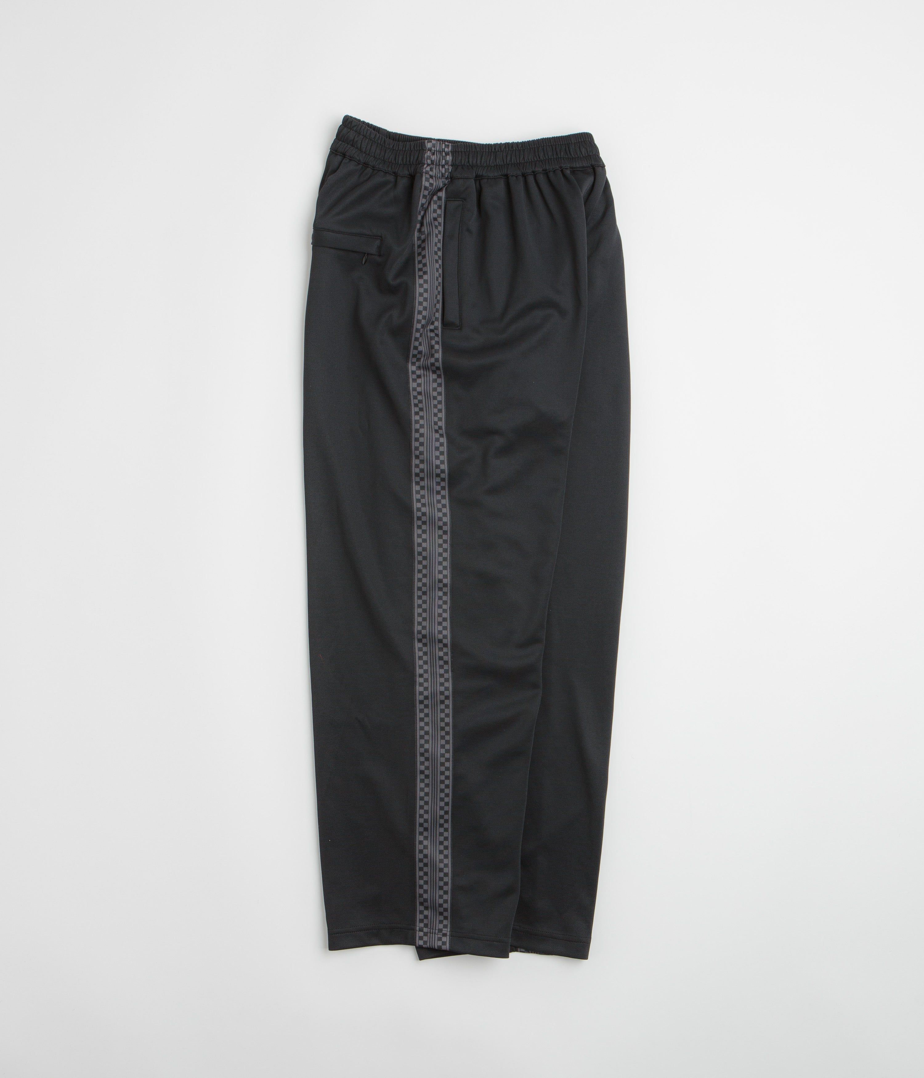 Butter Goods Check Tape Tracksuit Pants - Black
