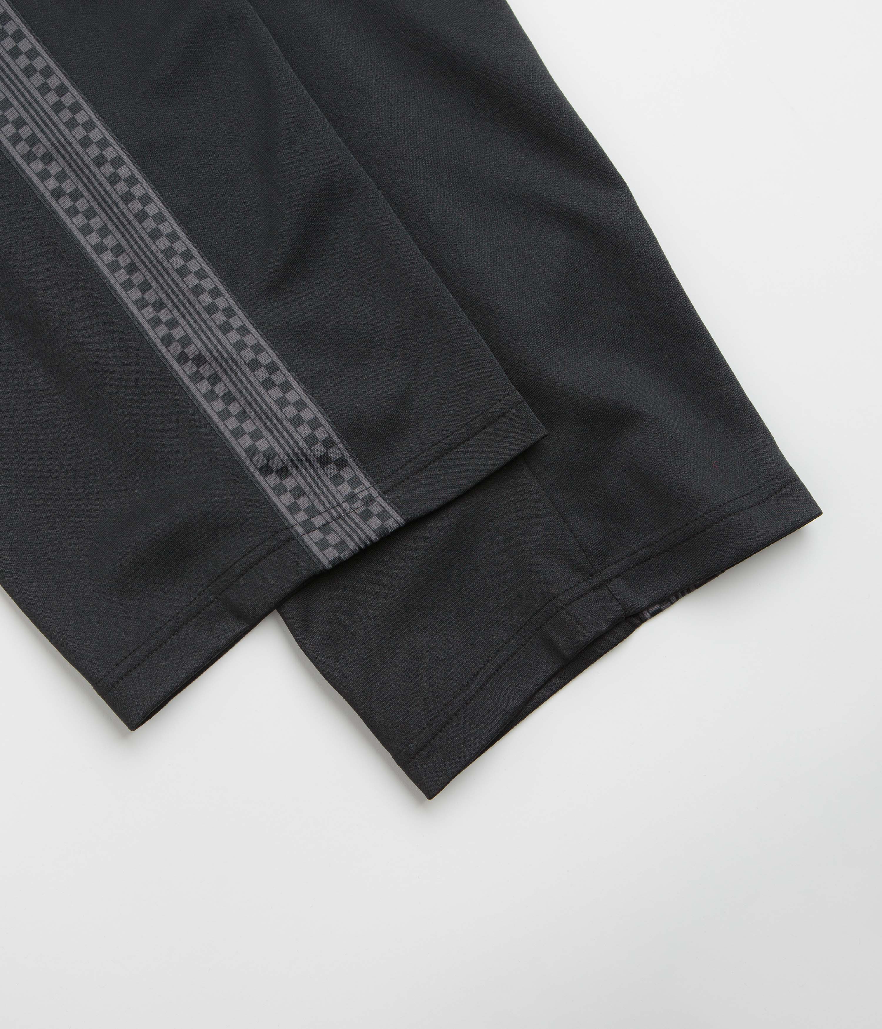 Butter Goods Check Tape Tracksuit Pants - Black