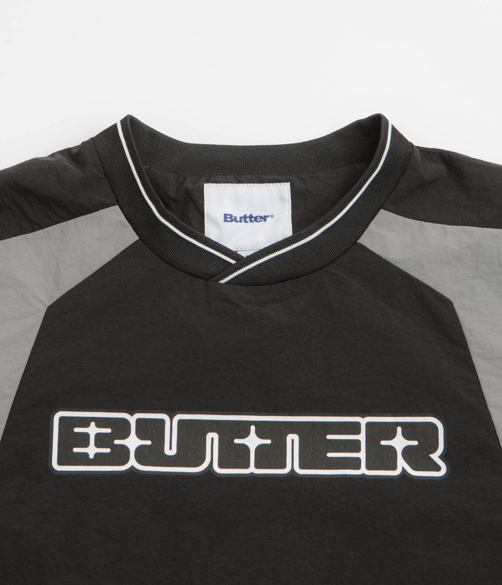 Butter Goods Glint Pullover Jacket - Black / Grey
