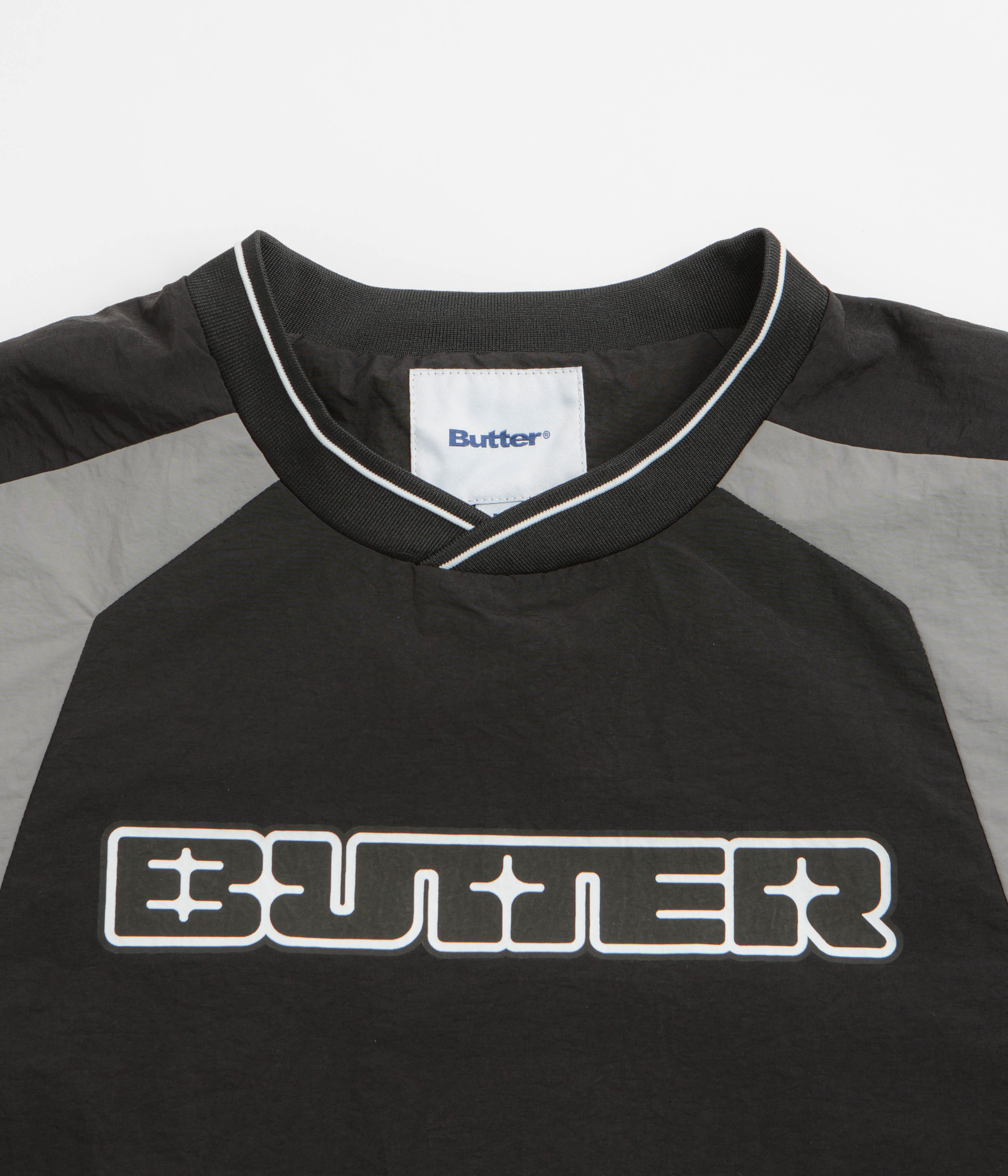 Butter Goods Glint Pullover Jacket - Black / Grey
