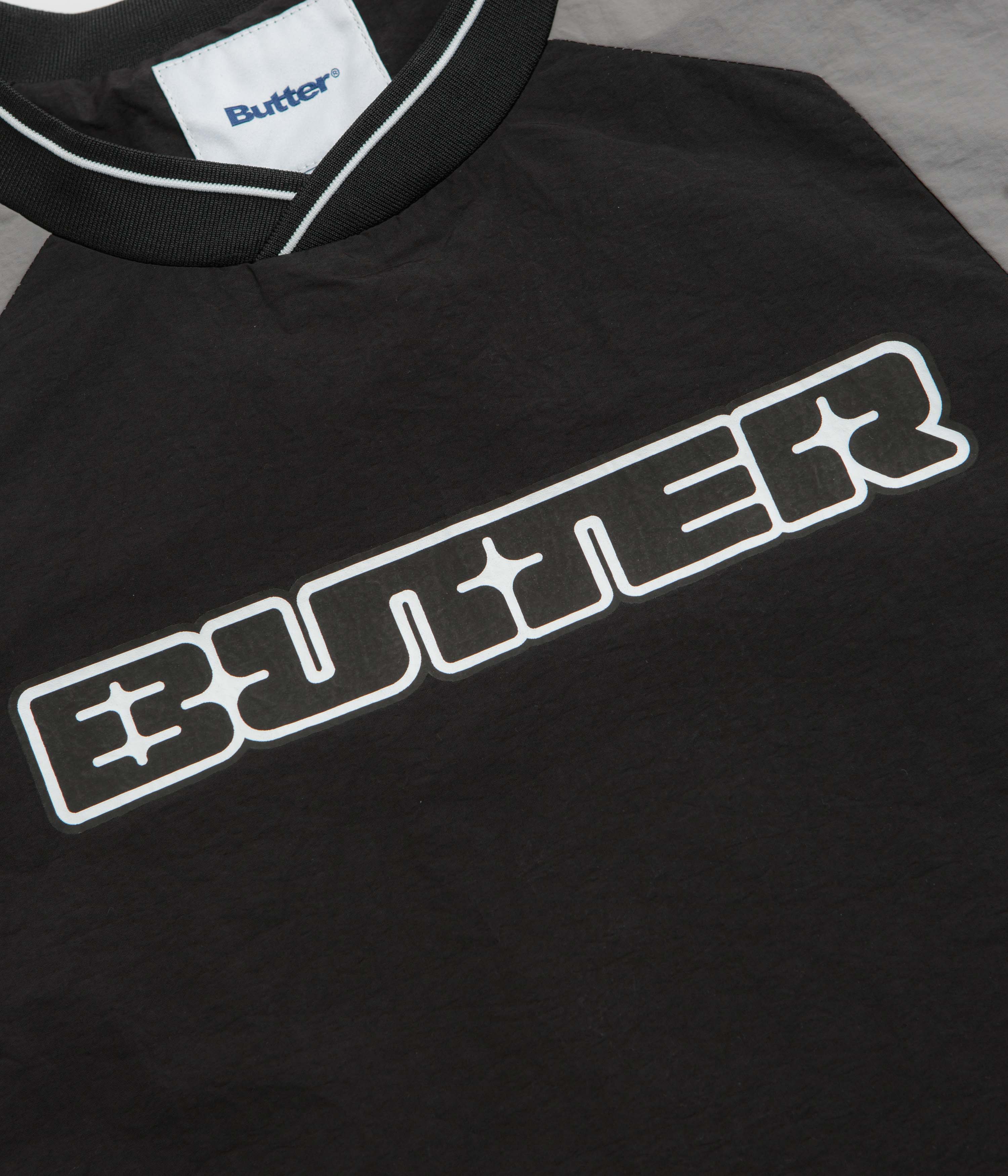 Butter Goods Glint Pullover Jacket - Black / Grey