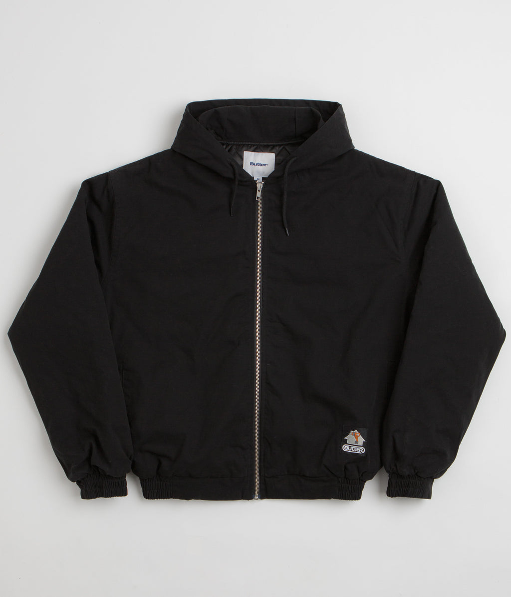 Butter Goods Insulated Work Jacket - Black