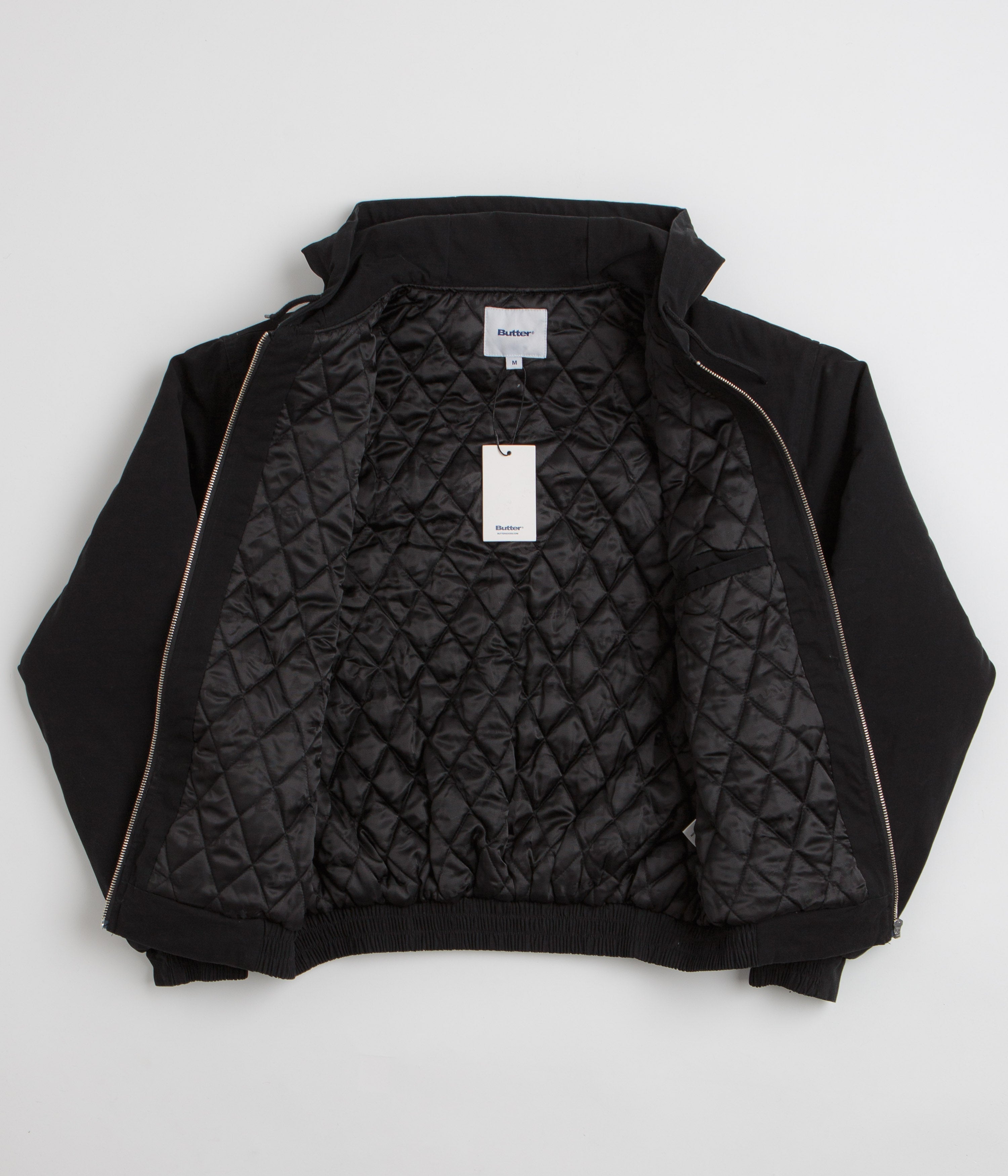 Butter Goods Insulated Work Jacket - Black