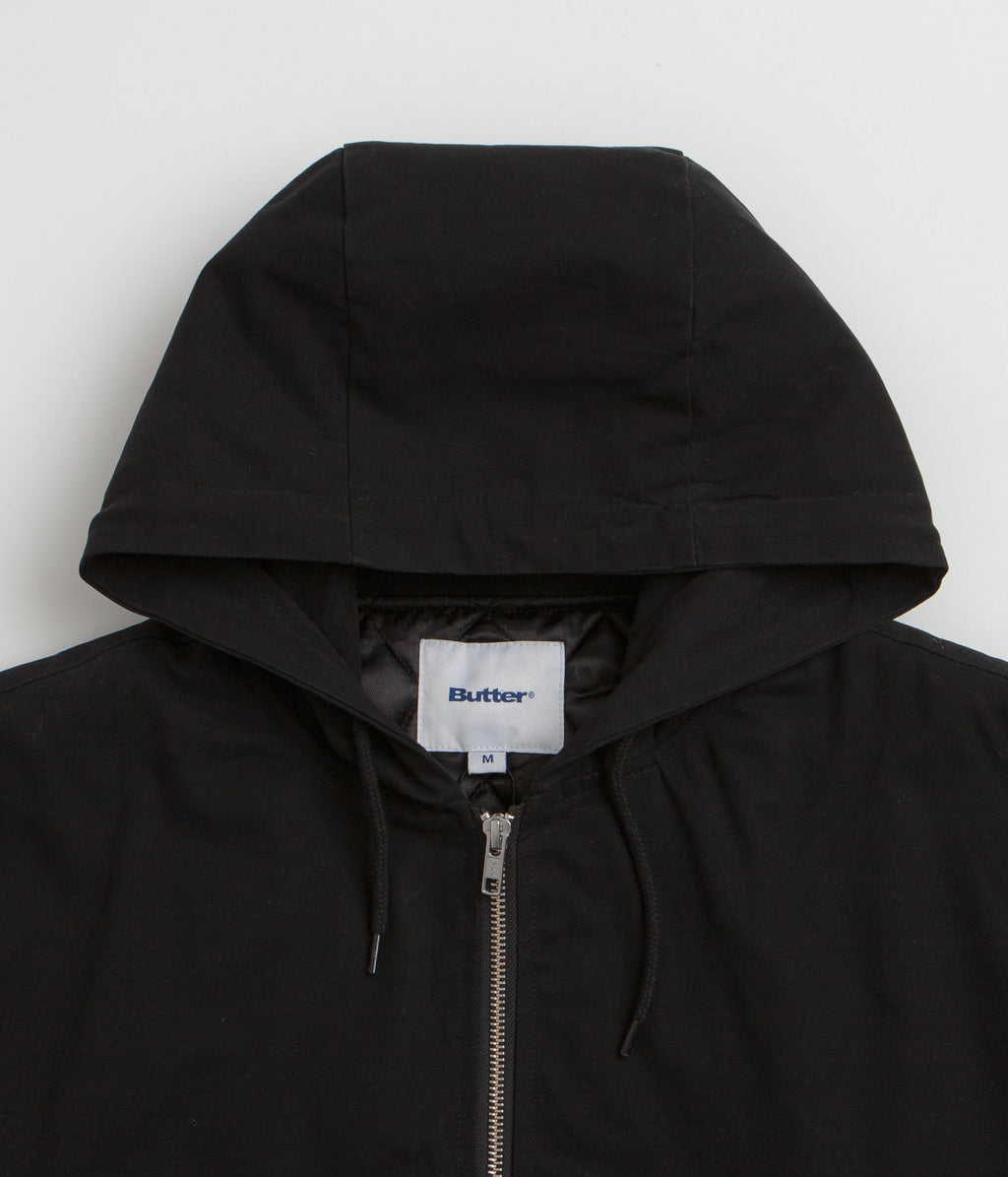Butter Goods Insulated Work Jacket - Black