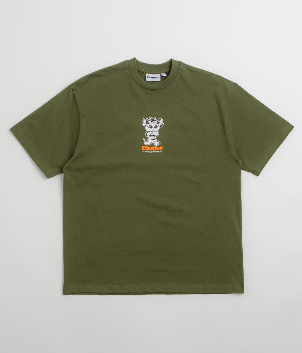 Butter Goods Vexed T-Shirt - Army
