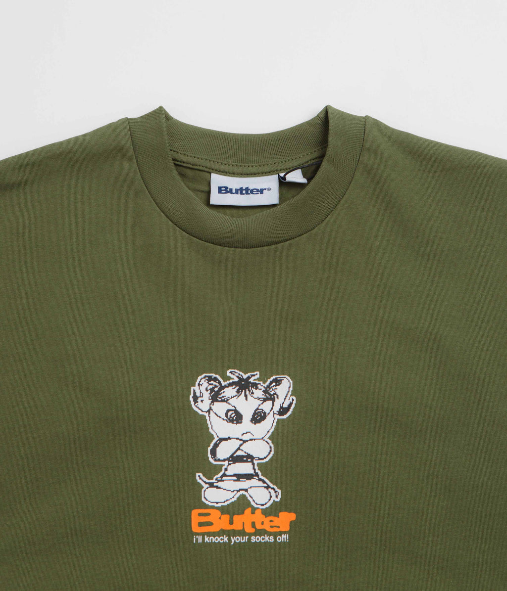 Butter Goods Vexed T-Shirt - Army