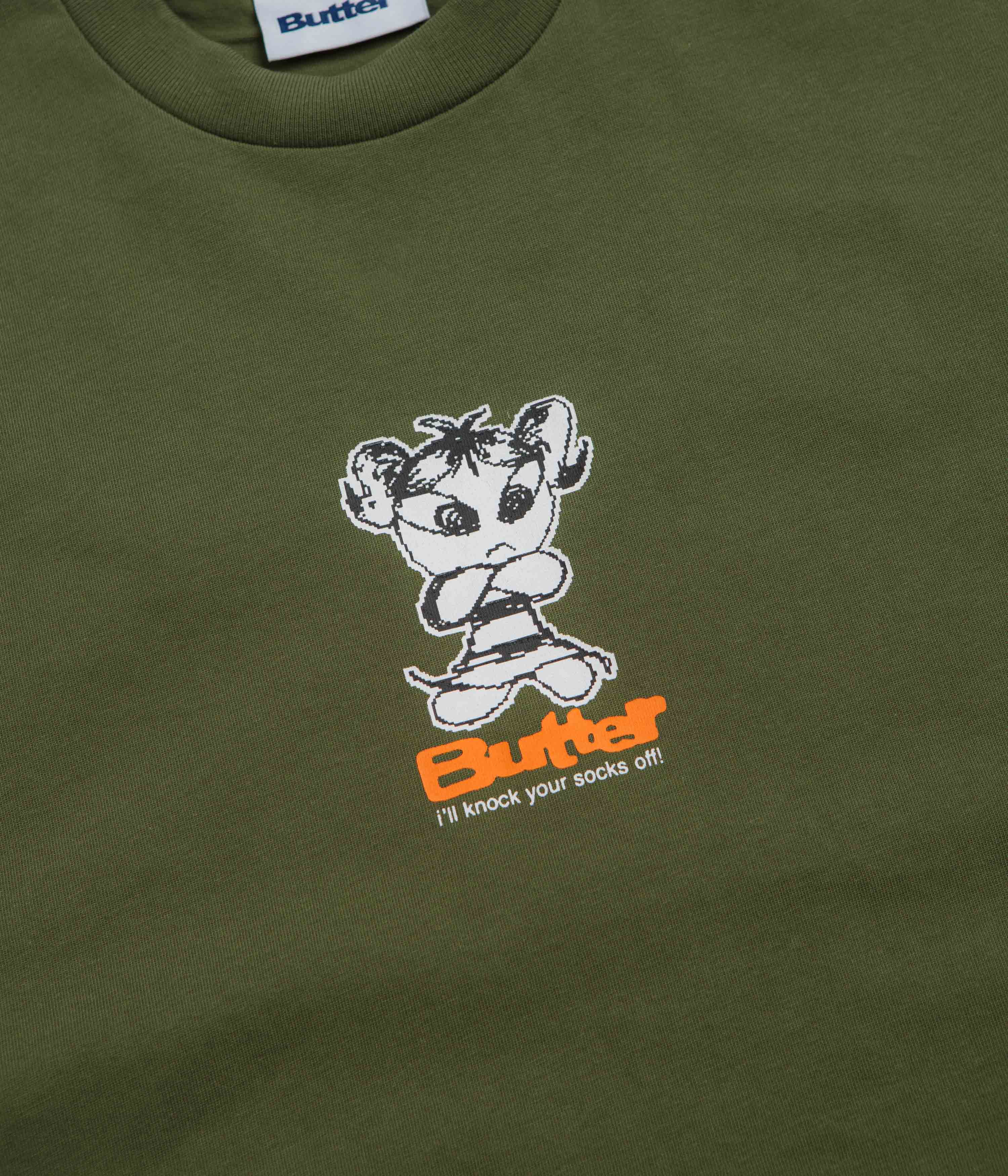 Butter Goods Vexed T-Shirt - Army