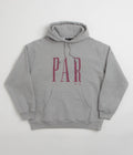 by Parra Gapped Hoodie - Grey