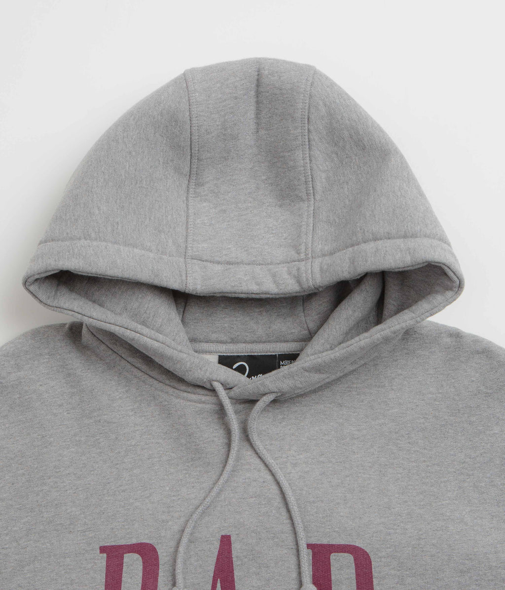 by Parra Gapped Hoodie - Grey