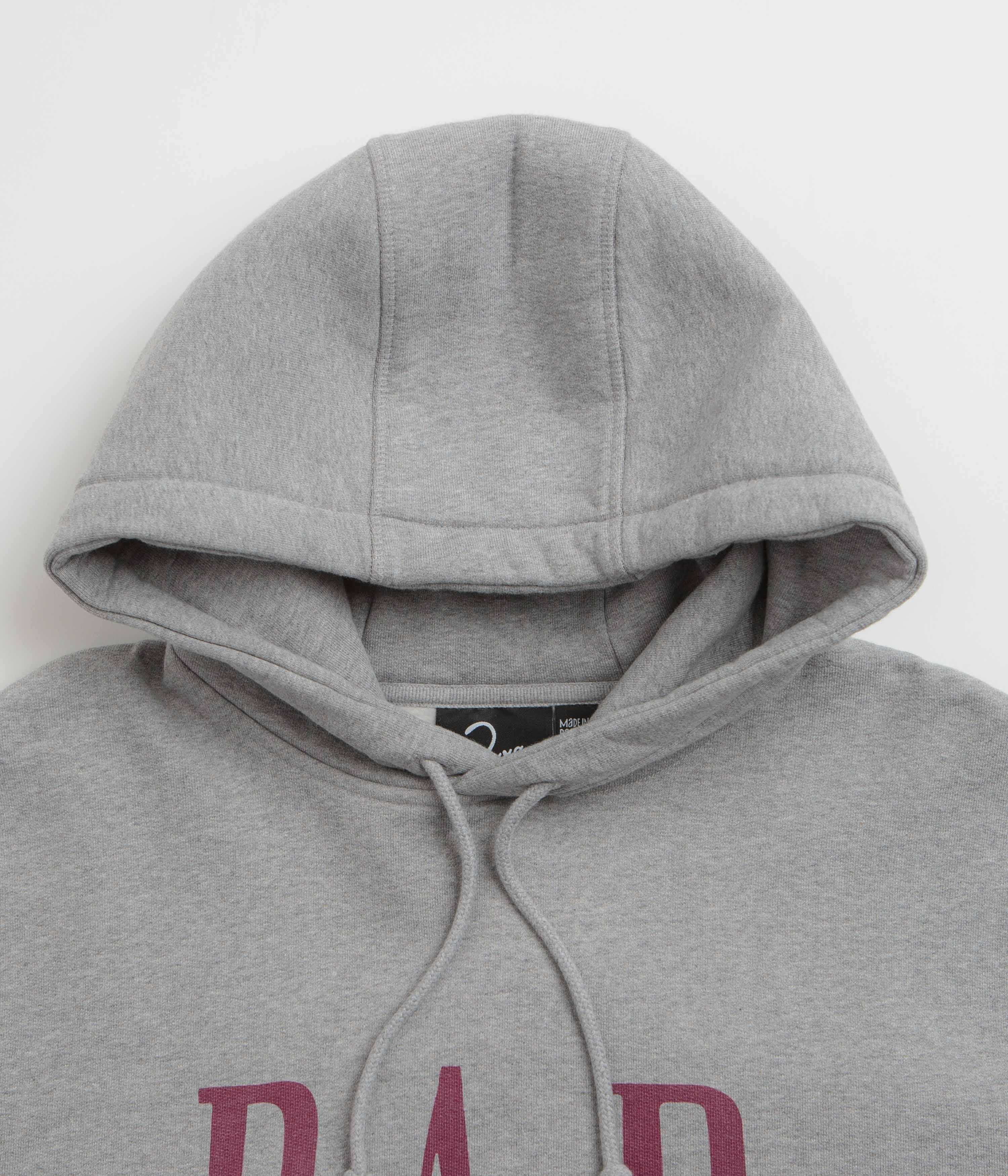 by Parra Gapped Hoodie - Grey